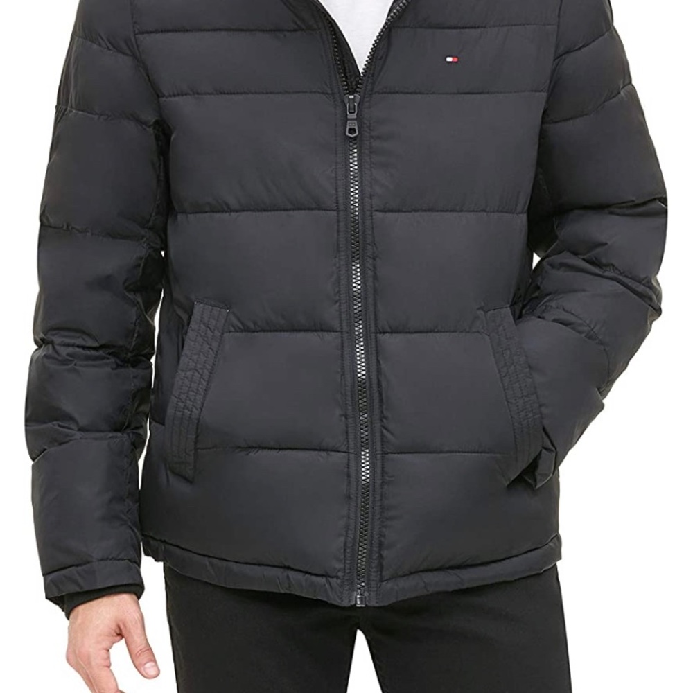 Tommy Hilfiger Men's Classic Hooded Puffer Coat